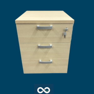 CAISSON MOBILE BOIS CLAIR - L.43.5 X P.50.5 X H.59