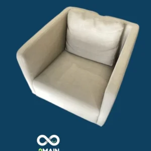 FAUTEUIL D'ACCUEIL BEIGE CREME